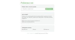 Desktop Screenshot of pobieracz.net