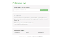 Tablet Screenshot of pobieracz.net